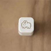 【右手超人】煩惱狗狗雲／迷你印章二代