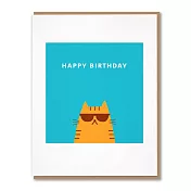 【Fugu Fugu Press】Bday Cool Cat 生日卡 #FF0372
