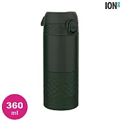 ION8 Mug Insulated Steel 保溫水壺I8HS360 / 收納扣環 360ml (彈蓋 保溫瓶 雙層隔熱) 深綠