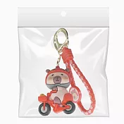 樂彩森林 卡皮巴拉吊飾-酷炫重機