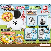 【日本正版授權】全套5款 貓咪大戰爭 出陣公仔 扭蛋/轉蛋 876097