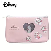 【日本正版授權】迪士尼 皮質 筆袋 鉛筆盒 - 瑪麗貓