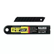 【ABEL】黑刃60度大美工刀片(10入/管)