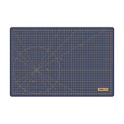 【ABEL】A3墨影雙面切割專用墊 夜藍+奶杏