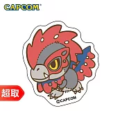 Capcom《周邊》魔物獵人 Mon de fo 造型貼紙 ＊ CAPCOM 卡普空 ＊ 台灣代理版 炎尾龍