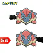 Capcom《周邊》魔物獵人 Mon de fo 髮夾 ＊ CAPCOM 卡普空 ＊ 台灣代理版 火龍
