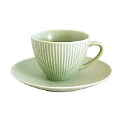 【日本Marusan Kondo】Dusty窯燒釉 陶瓷馬克杯盤組 ‧ 綠