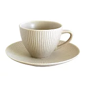 【日本Marusan Kondo】Dusty窯燒釉 陶瓷馬克杯盤組 ‧ 棕