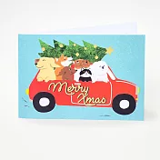 聖誕卡Xmas Gathering/聖誕歡聚 湛藍