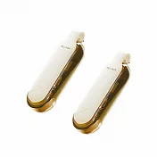 【上手家居】二合一取藥器藥盒(隨身藥盒/小藥盒/分藥盒/藥品收納盒) 杏色2入組