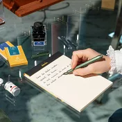 【Rhodia｜Writing】scRipt _鋼筆EF_ 鼠尾草綠