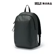 【MUJI 無印良品】植物皮革後背包 黑色