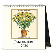 美國 Cavallini &Co. 2026 桌曆/月曆 _Jardiniere