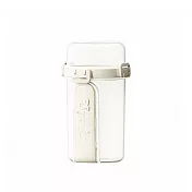 【上手家居】優格杯隨行杯-贈餐具(燕麥杯/水果杯/沙拉杯) 白色