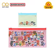 sun-star 麵包超人系列 夾鏈袋2入套組 麵包超人人物集合