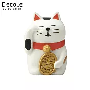 【DECOLE】concombre FUKU福MONO 招福 打瞌睡招財三花貓