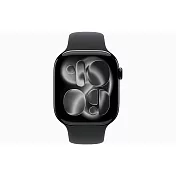Apple Watch S11 GPS 46mm鋁金屬錶殼+運動型錶帶 曜石黑錶殼+黑錶帶M/L