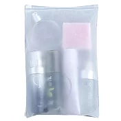 E.City_多功能旅行衣物霧面防水密封收納袋10件組(迷你款) 白