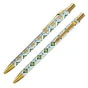 【IWI】RETRO時光系列 0.5mm中性筆- 台灣花磚博物館聯名版- 金菊錦繡