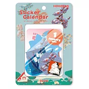 【日本A.P.J】2026 月曆貼紙 ‧ HOHOEMI