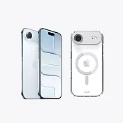 iPhone Air 256G手機+moshi磁吸透明保護殼組合