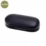 日本3COINS 無印風格兩用眼鏡收納盒 黑色
