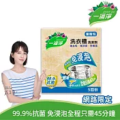 【一滴淨】免浸泡洗衣槽劑 量販包(200g 5入/盒)