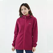 【遊遍天下】男女款防風刷毛保暖機能外套(GJ21004) M 玫紅