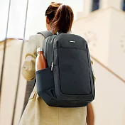 《TRAVELON》Classic雙層防盜後背包(黑) | 雙肩包 學生包 旅行包 防割防搶