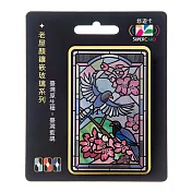 老屋顏鑲嵌玻璃系列SUPERCARD悠遊卡 臺灣藍鵲【受託代銷】