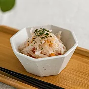 【日本Minoru】Toiro 八角陶瓷小缽8.1cm ‧ 粉引