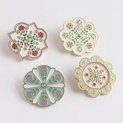 【日本Green Flash】甜點藝術家KUNIKA聯名 徽章/胸針 ‧ 紅色