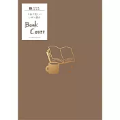 【日本Wa-Life】HONTOWATASHI 皮革風書套/書衣(文庫本尺寸) ‧ 書與咖啡
