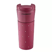 [星巴克]紅色星芒皮套不鏽鋼杯