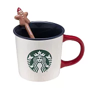 [星巴克]薑餅人造型杯匙組