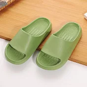 333家居鞋館 文青粉漾休閒拖鞋(3色)  綠24