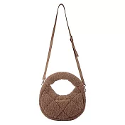 [星巴克]女神絨毛側背袋