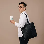 [星巴克]都會皮革托特包