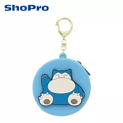 【日本正版授權】寶可夢 矽膠 造型零錢包 - 卡比獸