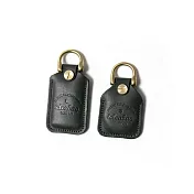 點子包【icleaxbag】Airtag感應扣保護套鑰匙圈 大門磁扣 感應扣皮套 磁扣保護套 台灣製造-大款式 綠色