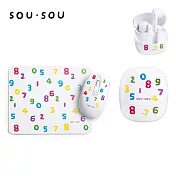 SOU．SOU十數昆外出辦公組合(滑鼠+鼠墊+降噪耳機)