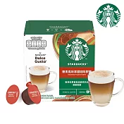 【雀巢咖啡-Dolce Gusto】星巴克榛果風味拿鐵咖啡膠囊12顆入