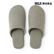 【MUJI 無印良品】柔軟拖鞋/XL/綠色27.5-30 cm用