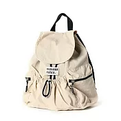 Masmarulez 韓版迷你束口後背包 杏色