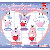 【日本正版授權】全套5款 三麗鷗 小護士公仔吊飾 扭蛋/轉蛋 832444