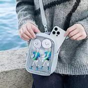 ELECOM 推活!迷你斜揹痛包- 藍