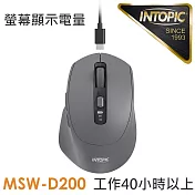 INTOPIC 廣鼎 馭行者無線雙模充電滑鼠(MSW-D200)