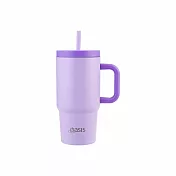 Oasis 雙層真空保溫吸管隨行杯 700ml - 輕靚紫