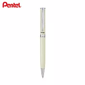 (限量送福氣包)PENTEL Sterling 高級金屬原子筆 0.8 白