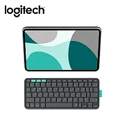 羅技 FlipFolio 11吋iPadPro&Air磁吸式鍵盤保護支架 石墨黑